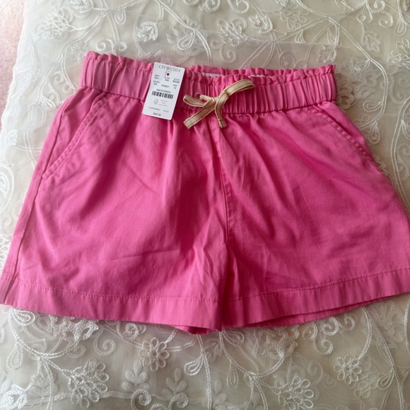 Crewcuts Pink Summer Shorts with Elastic Waist - Picture 3 of 8